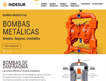 Tablet Screenshot of bombasindesur.com.ar